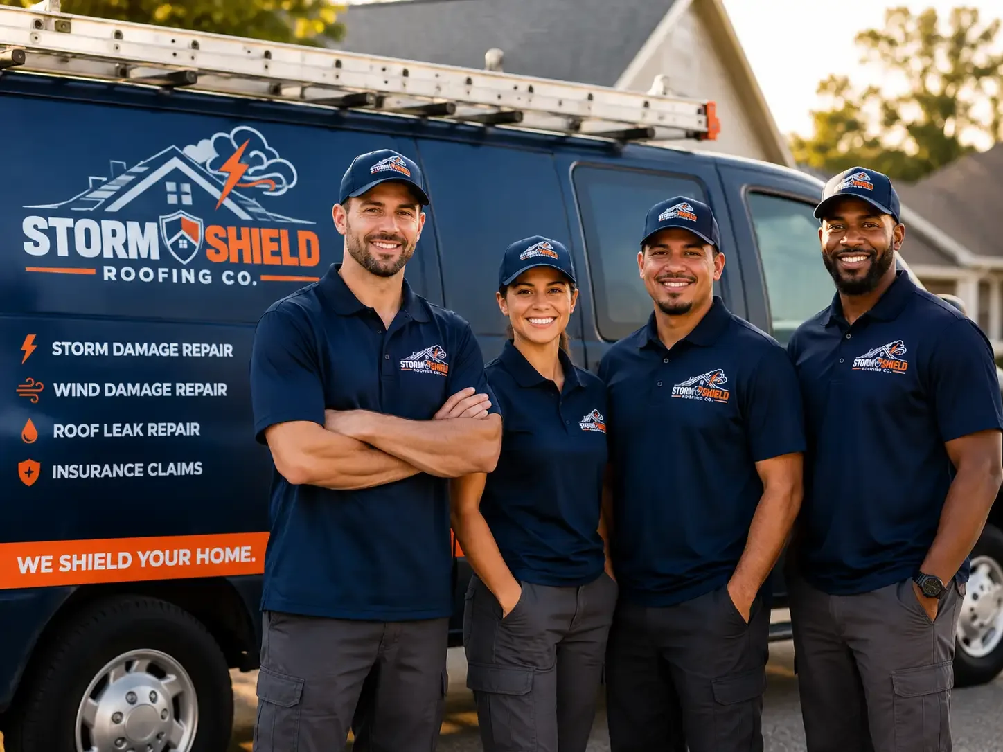 Storm Damage Roof Repair company in Lansing, KS